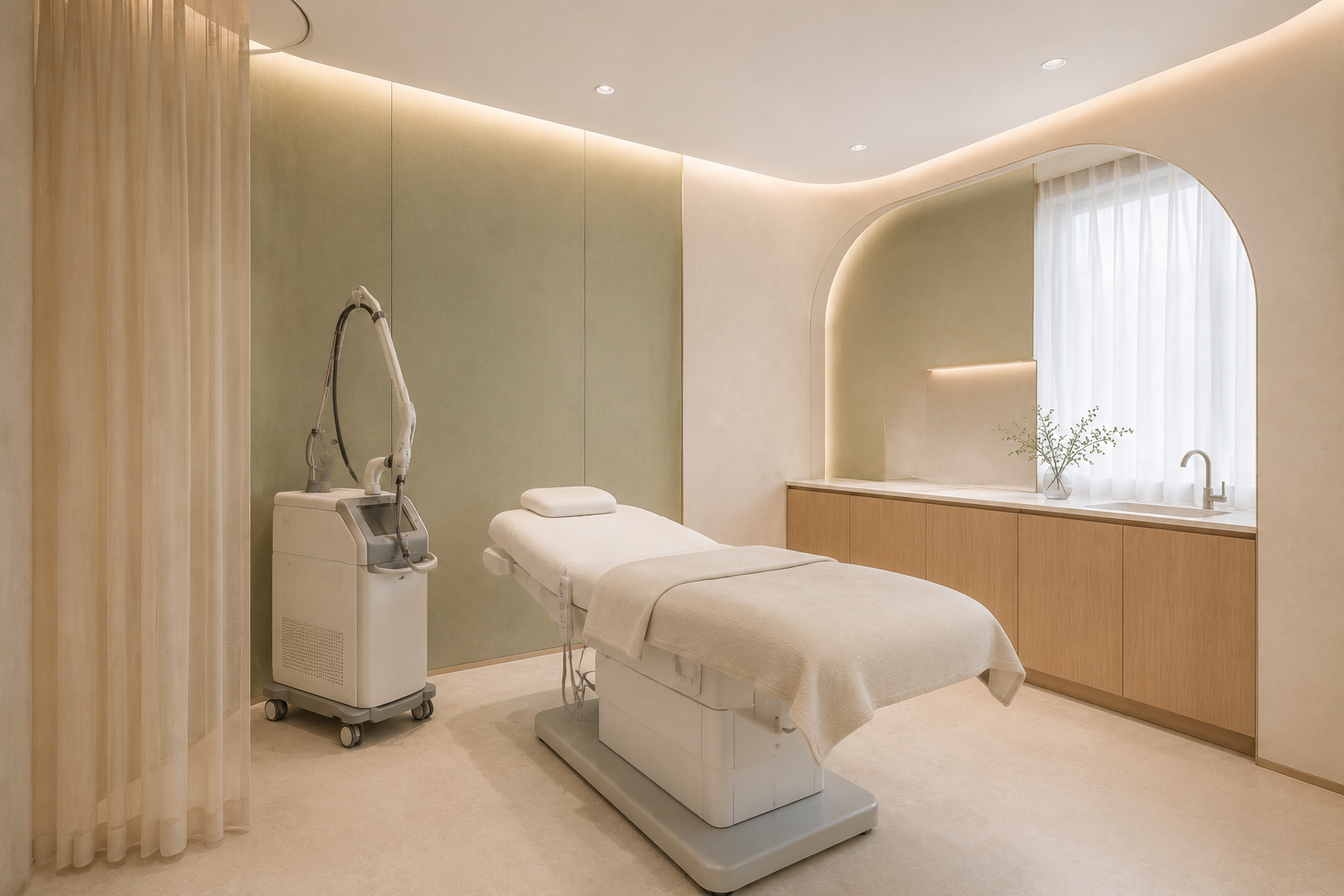 Clinic consultation room