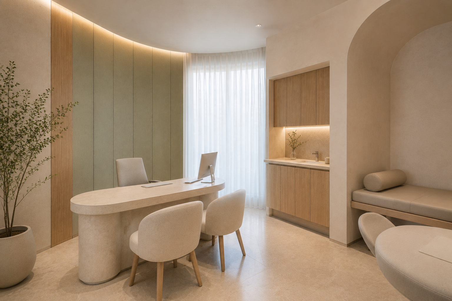 Fictional SHEA Demo Clinic interior